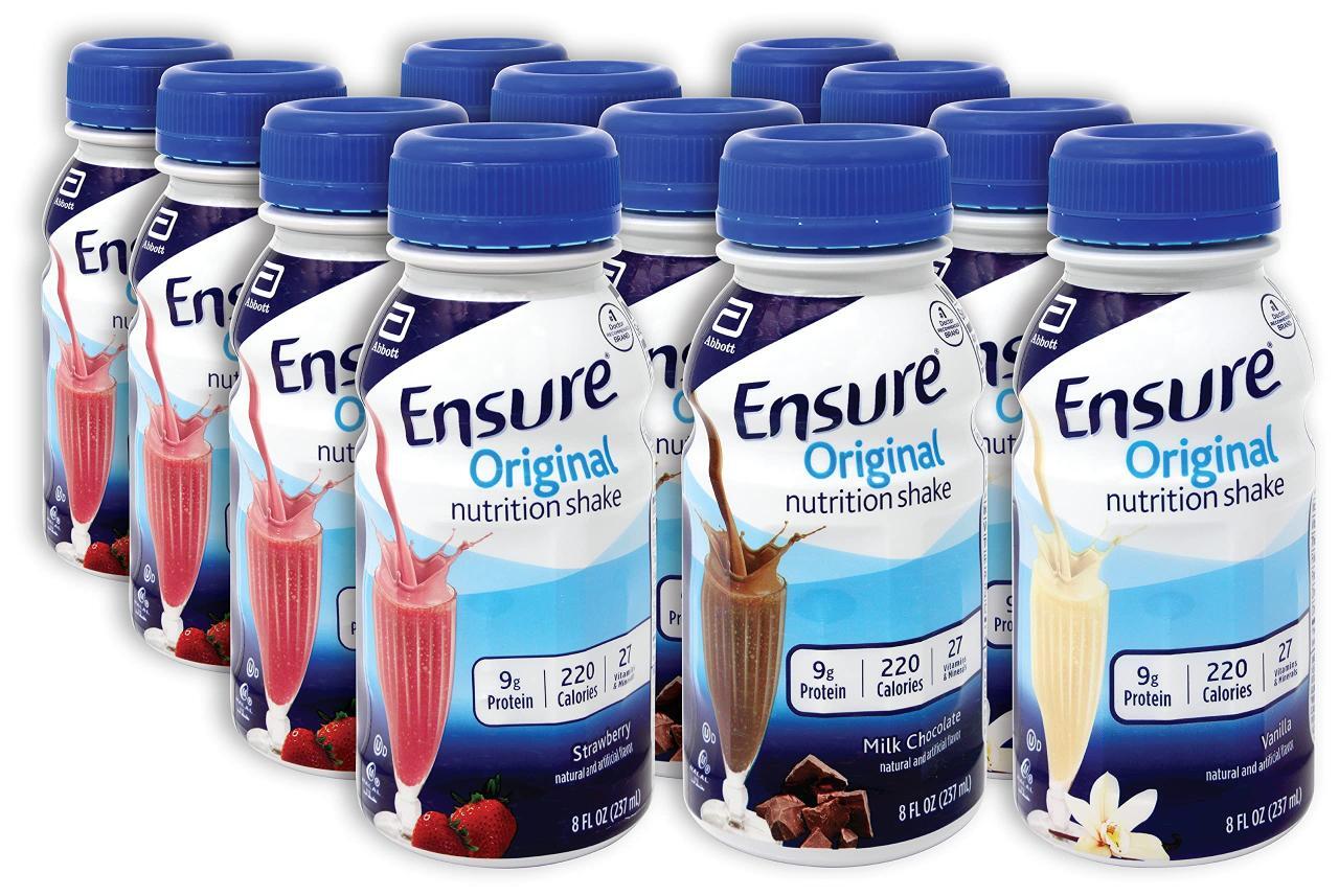 Ensure Original Nutritional Drink, Strawberry 8 fl oz, 6 Count ...