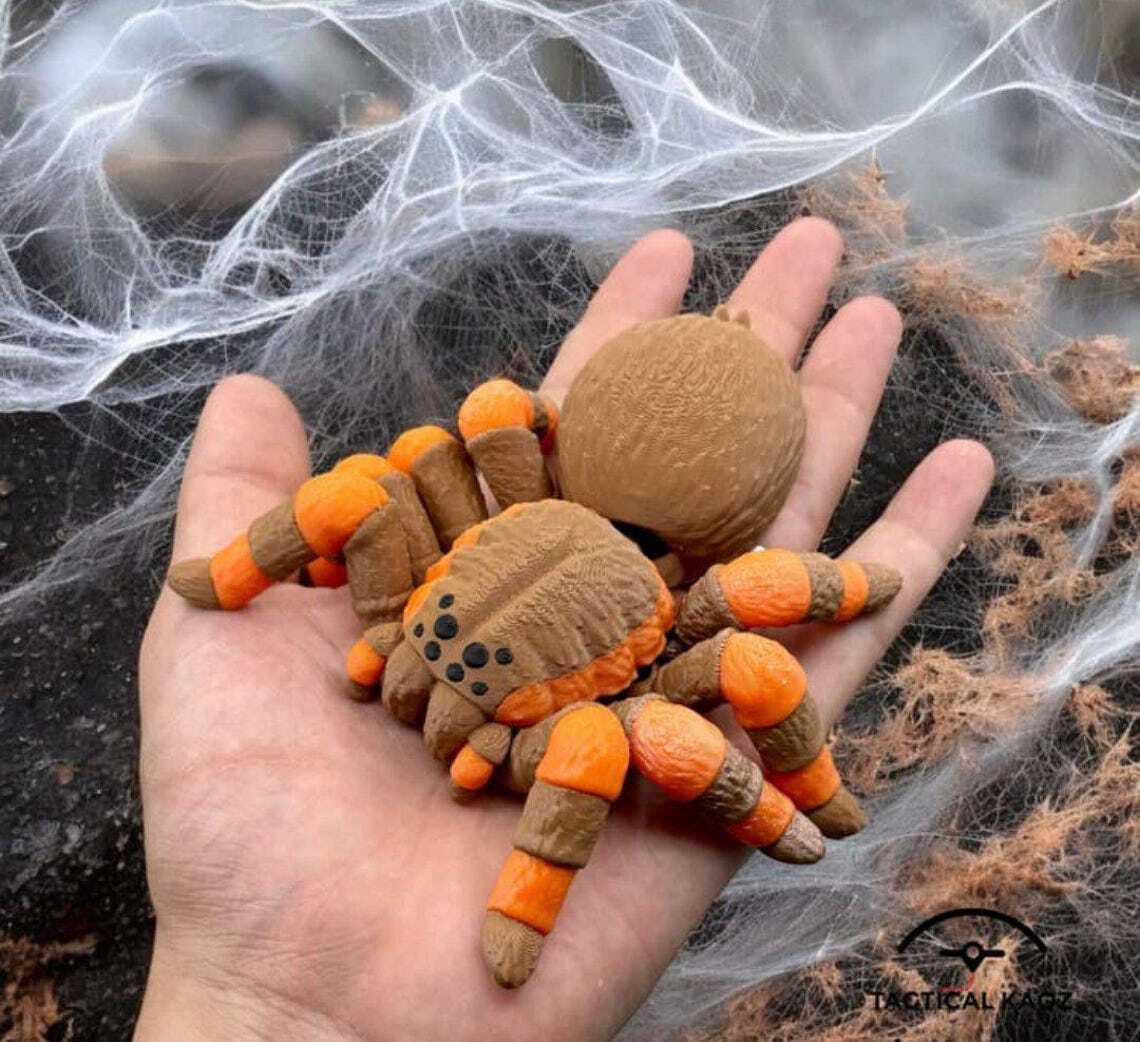 Articulated Tarantula STL File – 3D Print Flexible Tarantula Toy ... Articulated Tarantula STL File – 3D Print Flexible Tarantula Toy ...