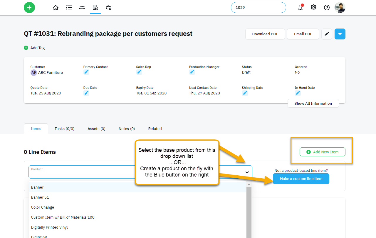 A Guide to Creating Your First Order - HelpDocs