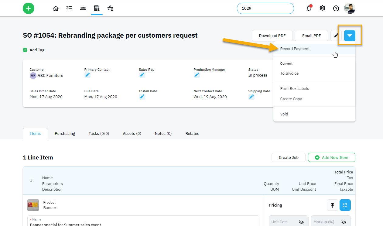 Official Order Form For Company Purchases Excel Template And Google ...