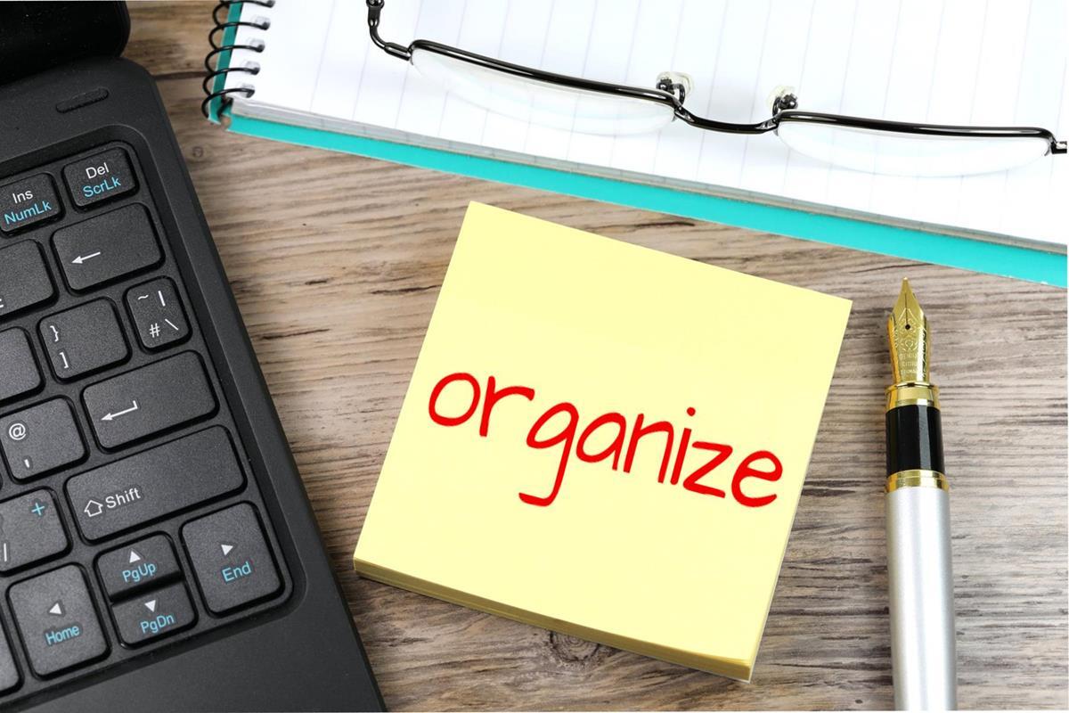 Organize - Free of Charge Creative Commons Post it Note image
