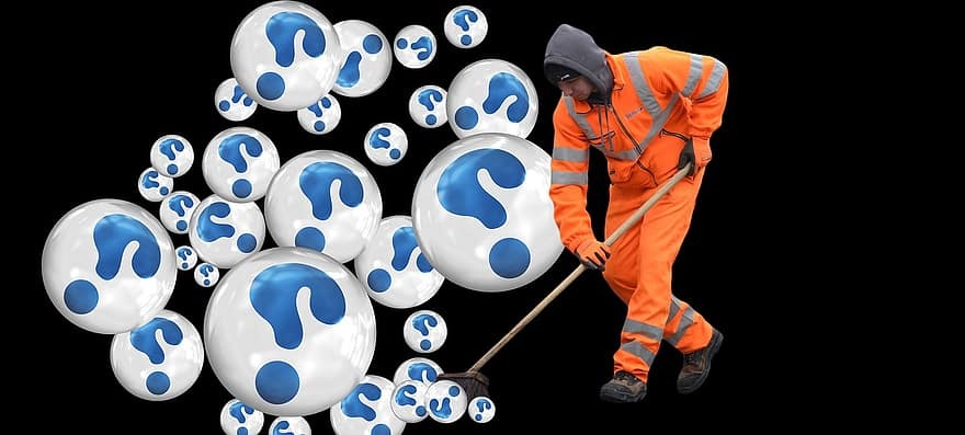 Question mark, choice, decision, light bulb, question, solution ...